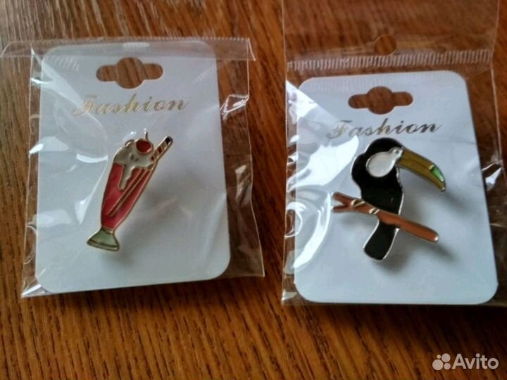 Брошки новые