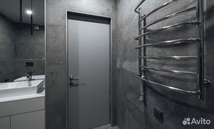 Скрытые межкомнатные двери под отделку