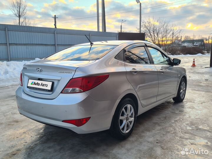 Hyundai Solaris 1.6 МТ, 2016, 119 000 км