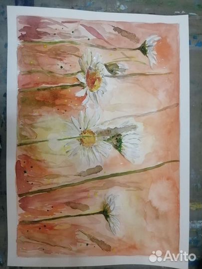Акварельная картина