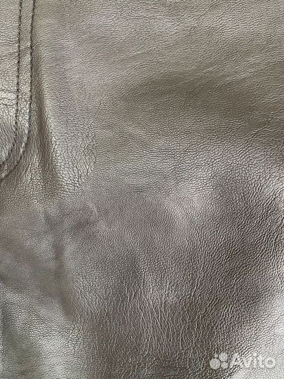 Юбка натуральная кожа