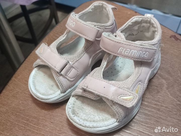 Сандалии для девочки 27 размер