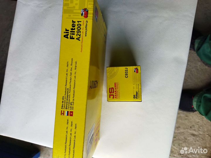 Воздушный,масленный фильтр.suzuki swift. solio.1.2