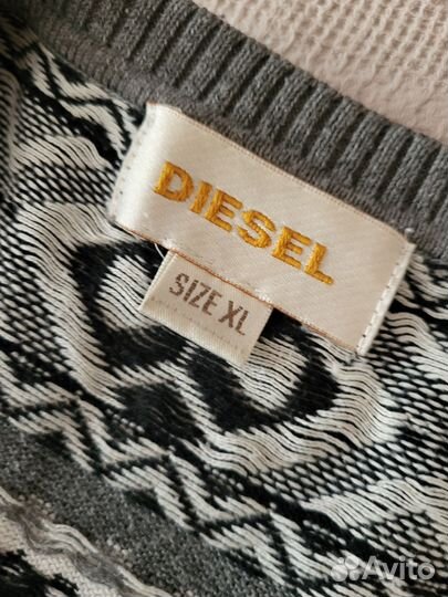 52 Дизель свтер Хлопок Diesel Оригинал