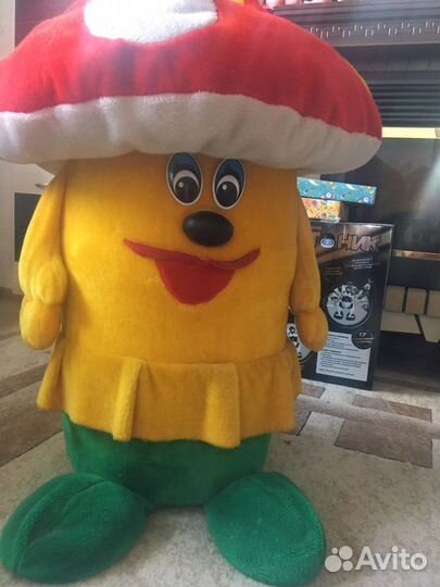 Гриб-бочка для хранения игрушек