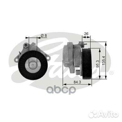 Ролик натяжной приводного ремня T38174 Gates
