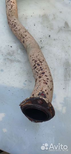 Приемная труба глушителя джили мк