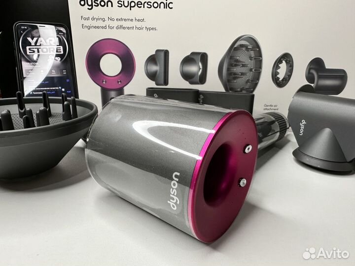 Фен Dyson Supersonic HD08 фуксия Малайзия+гарантия