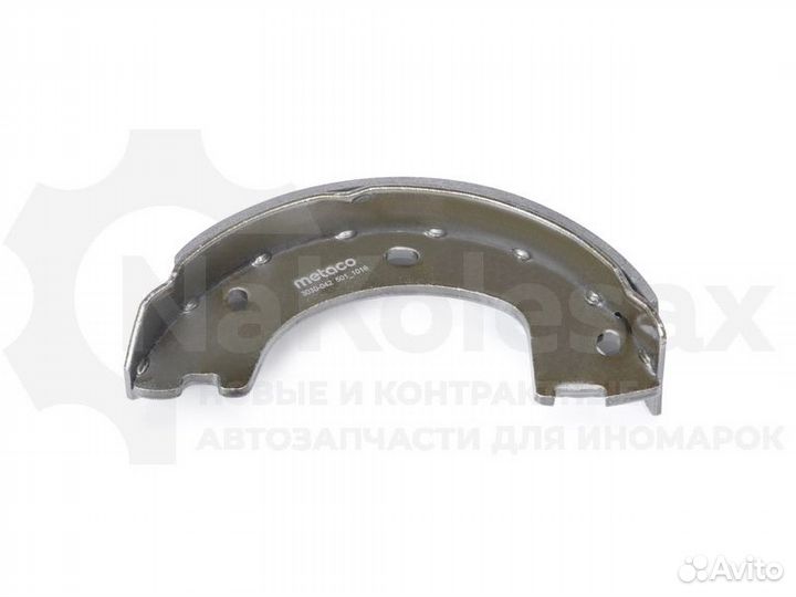 Колодки ручного тормоза к-кт Metaco 3030-042