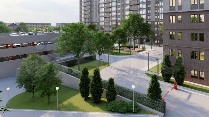 1-к. квартира, 46,7 м², 4/12 эт.