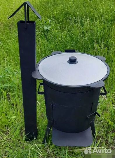 Казан и печь