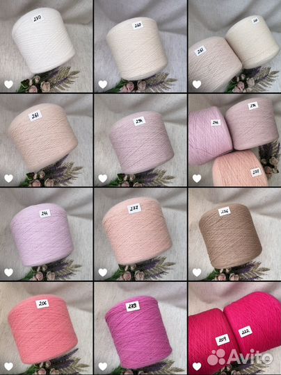 Пряжа ангора60, Пух норки