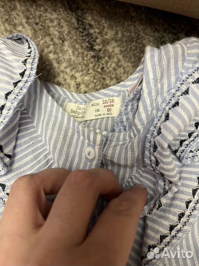 Пакет фирменных вещей на девочку 18 мес