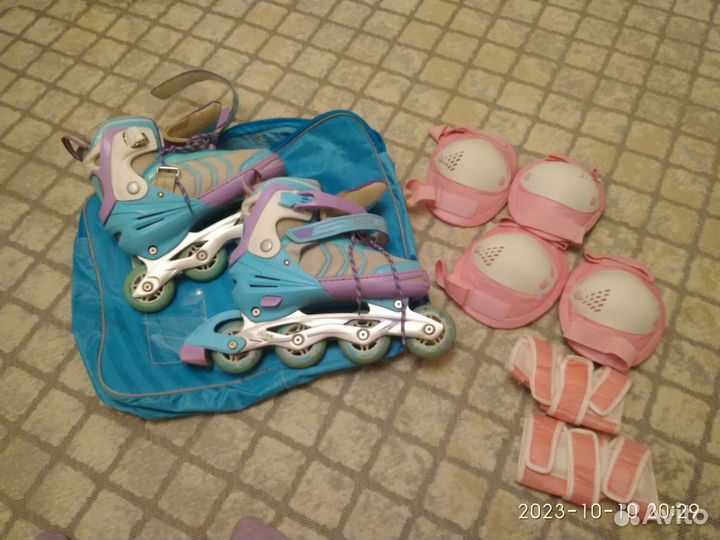 Роликовые коньки женские 38-41