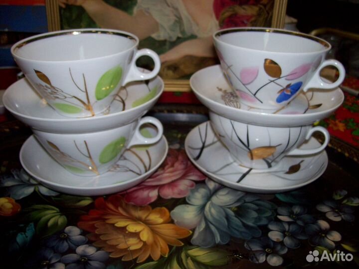 Чайные пары Дулево СССР