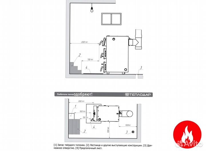 Твердотопливный котел теплодар куппер про-16 (2.0)