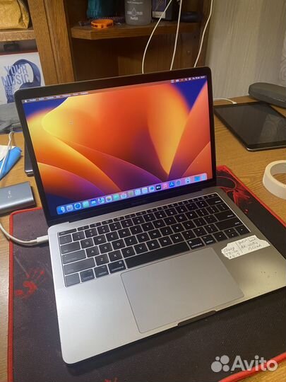 Неисправный Apple macbook pro 13 2016-17 год