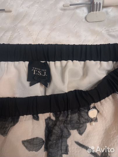 Twin set юбка размер L топ Naf Naf размер 50 бронь