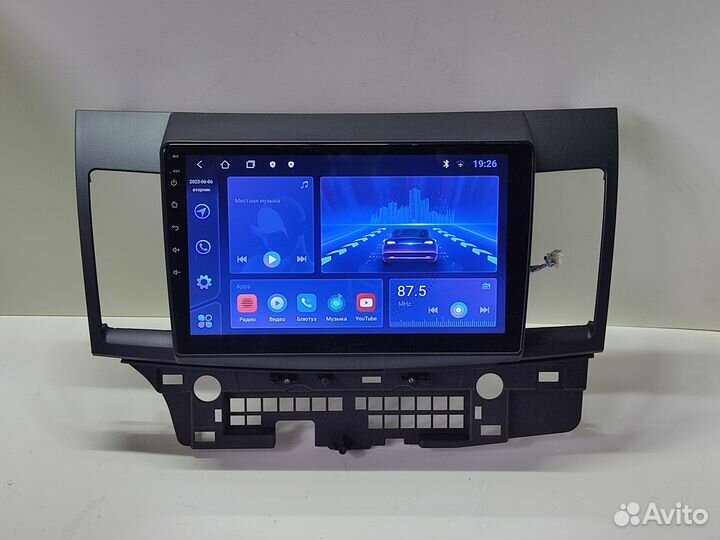 Магнитола Mitsubishi Lancer X, 2007-2012. Android