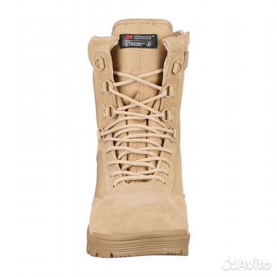 Тактические ботинки Mil-Tec swat Boots ZIP khaki