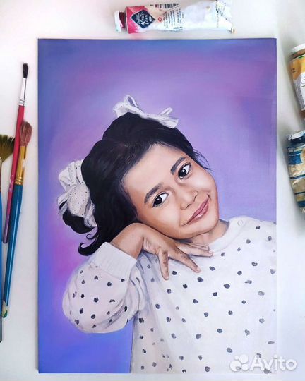 Портрет по фото, шарж, картина