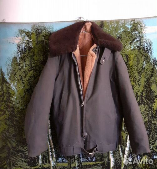 Лётная Меховая куртка итс ввс(нагольная)