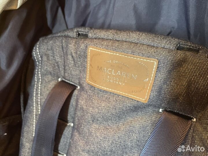 Коляска maclaren quest denim