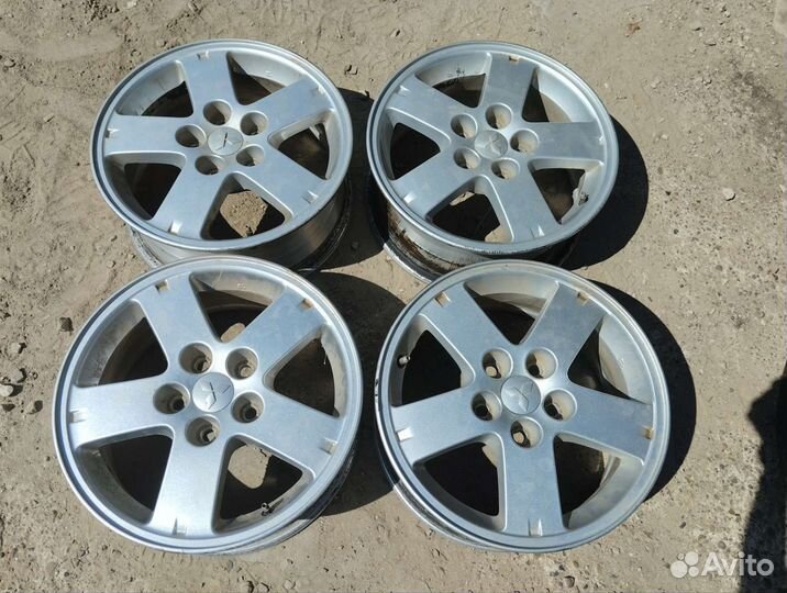 Mitsubishi r16 6.5j et38 оригинальные литые диски