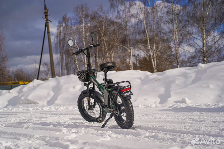 Электровелосипед White Siberia Slav PRO 1000W