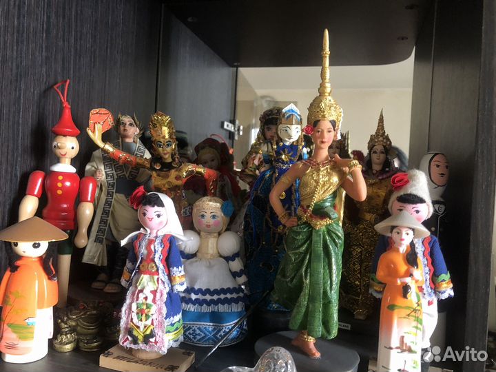 Коллекция кукол из разных стран