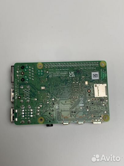 Микрокомпьютер Raspberry Pi 4 Model B (4 гб)