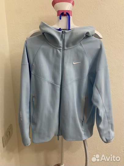 Nike tech fleece nocta голубая