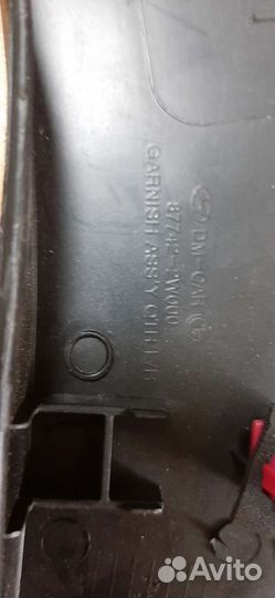 Молдинг арки крыла hyundai santa FE 12-19 RH задни