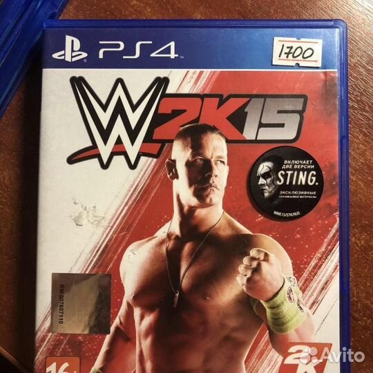 Видеоигра WWE 2K15 (PS4)