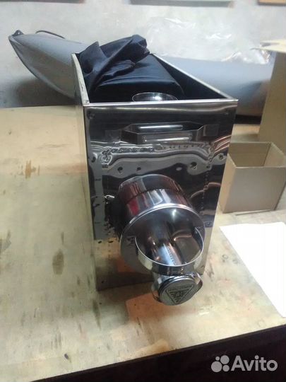 Печка нержавейка для бани походной мобильной