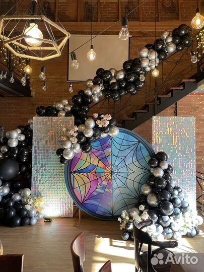 Фотозона из паеток