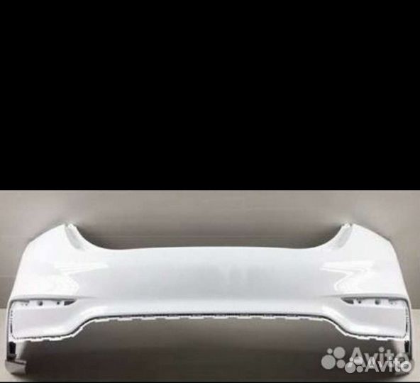 Бампер задний на Hyundai Solaris 2