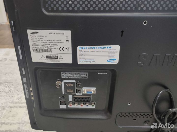Телевизор samsung 32 le32c530f1w