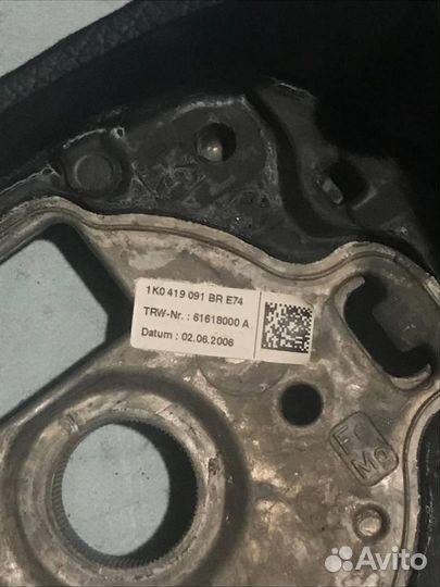 Рулевое колесо для AIR BAG (без AIR BAG) 1K04190