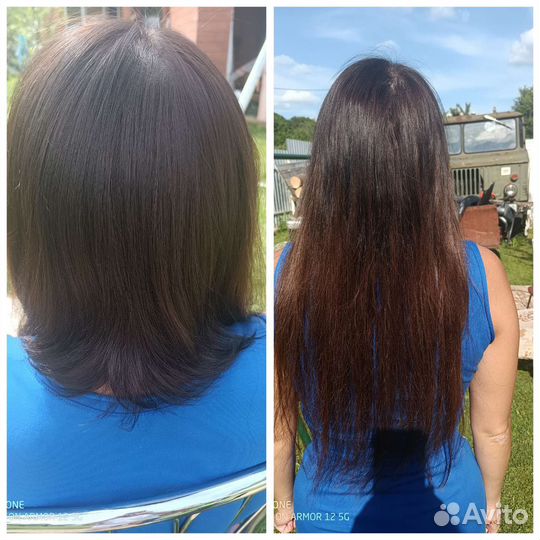 Капсульное наращивание волос