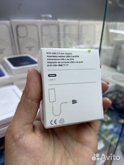 Блок питания apple 20w быстрая зарядка