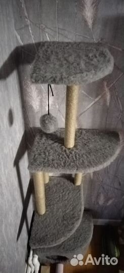 Домик для кошки с когтеточкой новый
