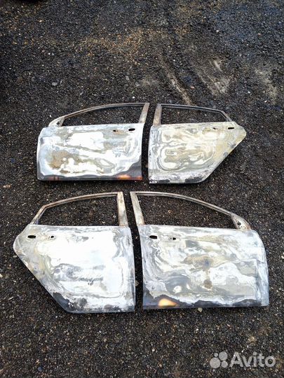 Двери Hyundai Solaris до 2017г седан после пожара