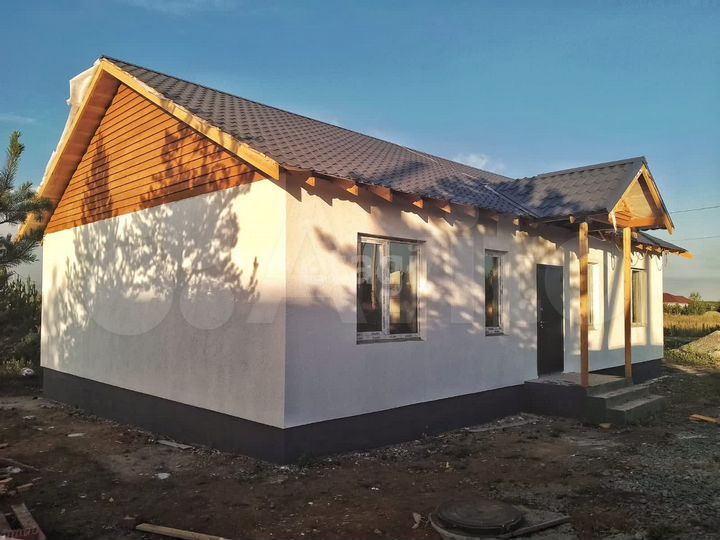 Коттедж 123,2 м² на участке 10,8 сот.