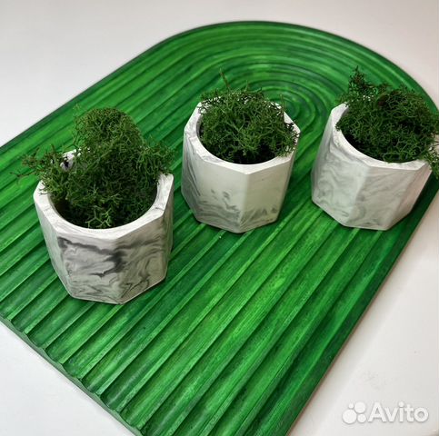 Гипсовое кашпо