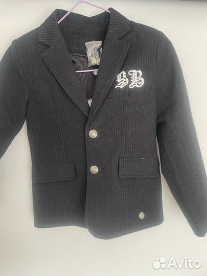 Пиджак на мальчика 140
