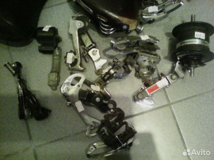 Велосипедные колеса, з.ч и рюкзак