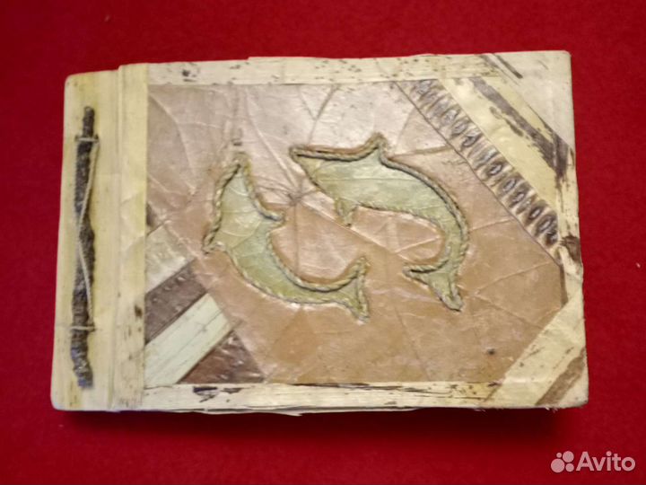 Альбом для фотографий из бересты