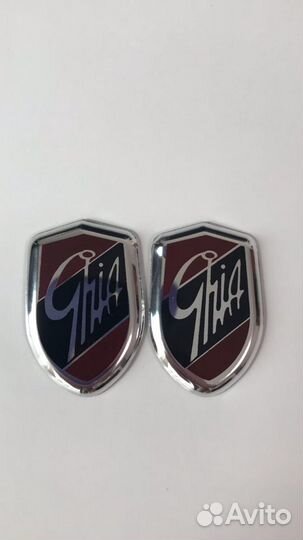 Наклейка,логотип Ghia,чия для ford
