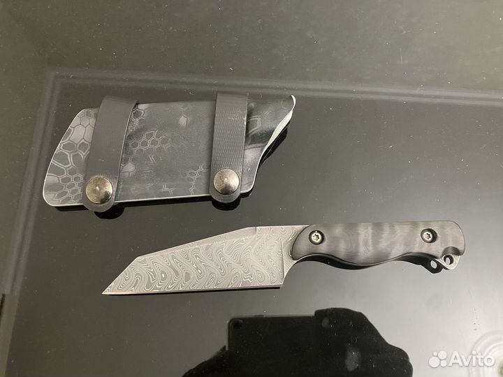 Нож EDC Chad Nichols Damascus USA